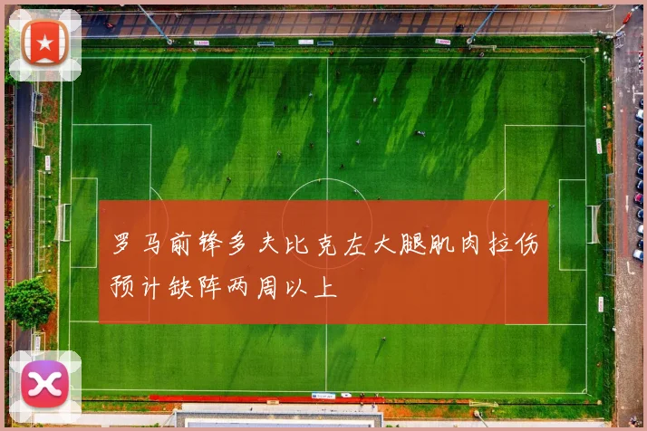 罗马前锋多夫比克左大腿肌肉拉伤预计缺阵两周以上